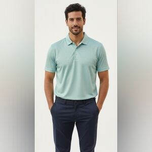 Greg Norman Collection ML75 Dry Men's Golf Polo Shirt Size L